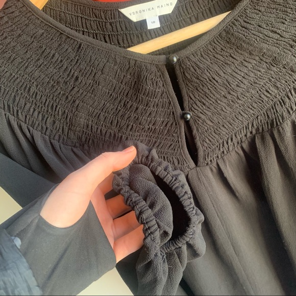 VERONIKA MAINE (10) blouse, black, gorgeous - Picture 5 of 7